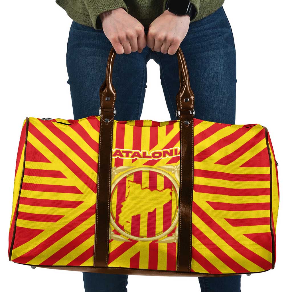 Catalonia Flag Travel Bag Autonomous Community of Spain - Wonder Print Shop