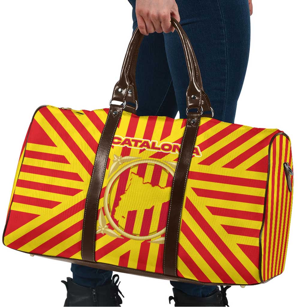 Catalonia Flag Travel Bag Autonomous Community of Spain - Wonder Print Shop