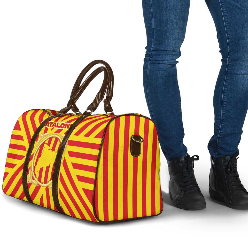 Catalonia Flag Travel Bag Autonomous Community of Spain - Wonder Print Shop