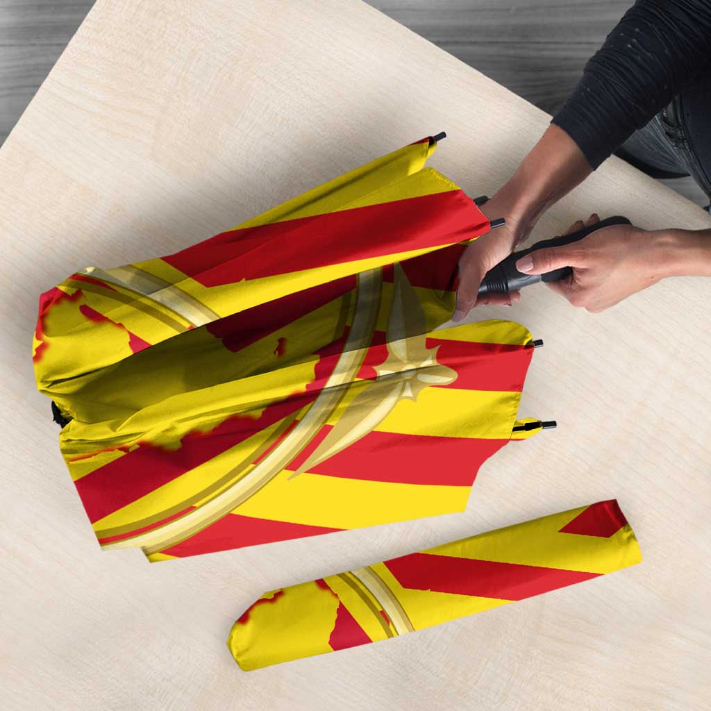 Catalonia Flag Umbrella Autonomous Community of Spain - Wonder Print Shop