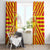 Catalonia Flag Window Curtain Autonomous Community of Spain - Wonder Print Shop