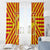 Catalonia Flag Window Curtain Autonomous Community of Spain - Wonder Print Shop