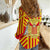 Catalonia Flag Women Casual Shirt Autonomous Community of Spain - Wonder Print Shop