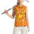 Catalonia Flag Women Sleeveless Polo Shirt Autonomous Community of Spain - Wonder Print Shop