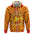 Catalonia Flag Zip Hoodie Autonomous Community of Spain - Wonder Print Shop