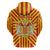 Catalonia Flag Zip Hoodie Autonomous Community of Spain - Wonder Print Shop