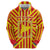 Catalonia Flag Zip Hoodie Autonomous Community of Spain - Wonder Print Shop