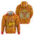 Catalonia Flag Zip Hoodie Autonomous Community of Spain - Wonder Print Shop