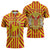 Catalonia Flag Zipper Polo Shirt Autonomous Community of Spain - Wonder Print Shop