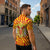 Catalonia Flag Zipper Polo Shirt Autonomous Community of Spain - Wonder Print Shop