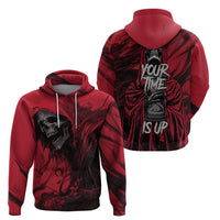 Skull Death Hoodie Your Time - Wonder Print Shop