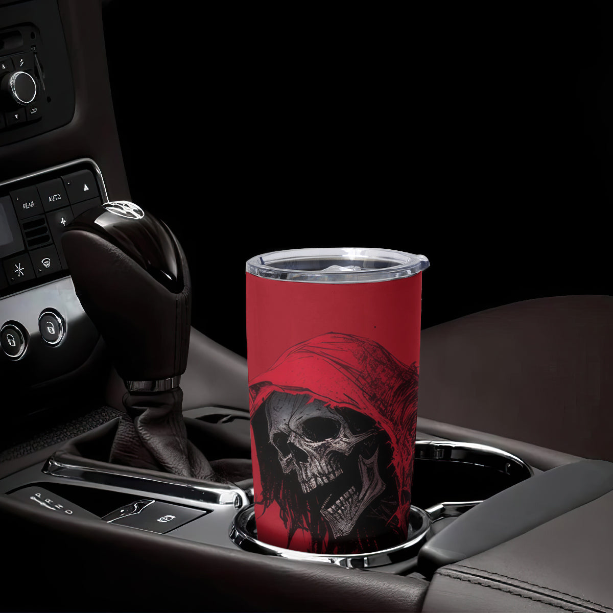 Skull Death Tumbler Cup Your Time - Wonder Print Shop