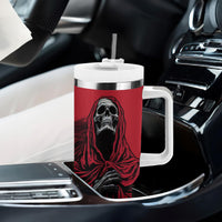 Skull Death Tumbler With Handle Your Time - Wonder Print Shop