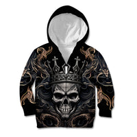 Skull Fantasy Kid Hoodie Who Needs Inner Demons When You Are The Demon - Wonder Print Shop