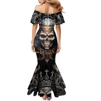 Skull Fantasy Mermaid Dress Who Needs Inner Demons When You Are The Demon - Wonder Print Shop