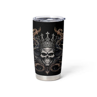 Skull Fantasy Tumbler Cup Who Needs Inner Demons When You Are The Demon - Wonder Print Shop
