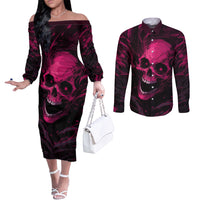 death-skull-couples-matching-off-the-shoulder-long-sleeve-dress-and-long-sleeve-button-shirts-im-scary-enough-without-a-costume