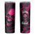 Death Skull Skinny Tumbler I'm Scary Enough Without A Costume - Wonder Print Shop