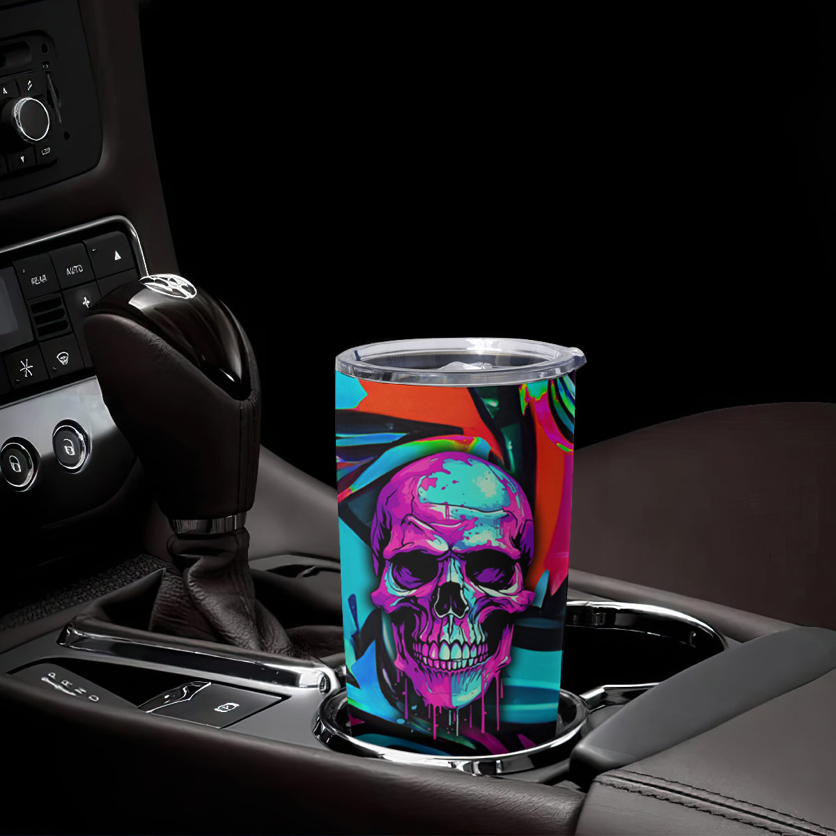 Skull Grafity Tumbler Cup You Are Never Too Young To Dream Big - Wonder Print Shop