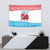 Luxembourg Christmas Tapestry with Santa Claus Red Lion Snowflake Pattern and National Flag Design - Wonder Print Shop