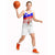 Slovenia Christmas Basketball Jersey with Saint Nicholas White Horse Snowflake Pattern and National Flag Design - Wonder Print Shop