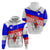 Slovenia Christmas Hoodie with Saint Nicholas White Horse Snowflake Pattern and National Flag Design - Wonder Print Shop