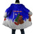 Slovenia Christmas Cloak with Bear Potica Cake Snowy Tree and National Emblem Design - Wonder Print Shop