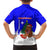 Slovenia Christmas Family Matching Short Sleeve Bodycon Dress and Hawaiian Shirt with Bear Potica Cake Snowy Tree and National Emblem Design - Wonder Print Shop