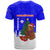 Slovenia Christmas T Shirt with Bear Potica Cake Snowy Tree and National Emblem Design - Wonder Print Shop
