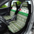 Palestine Christmas Car Seat Cover with Green-White Theme, Tree Ornaments, and Nativity Scene Motif - Wonder Print Shop