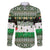Palestine Christmas Family Matching Off Shoulder Maxi Dress and Hawaiian Shirt with Green-White Theme, Tree Ornaments, and Nativity Scene Motif - Wonder Print Shop