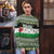 Palestine Christmas Ugly Christmas Sweater with Green-White Theme, Tree Ornaments, and Nativity Scene Motif - Wonder Print Shop