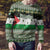 Palestine Christmas Ugly Christmas Sweater with Green-White Theme, Tree Ornaments, and Nativity Scene Motif - Wonder Print Shop