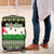 Palestine Christmas Luggage Cover with Green-White Theme, Tree Ornaments, and Nativity Scene Motif - Wonder Print Shop