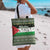 Palestine Christmas Tote Bag with Green-White Theme, Tree Ornaments, and Nativity Scene Motif - Wonder Print Shop
