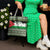 Palestine Christmas Tote Bag with Green-White Theme, Tree Ornaments, and Nativity Scene Motif - Wonder Print Shop