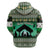 Palestine Christmas Zip Hoodie with Green-White Theme, Tree Ornaments, and Nativity Scene Motif - Wonder Print Shop