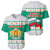 Bulgaria Christmas Baseball Jersey with Green-White Theme, Coat of Arms, and National Flag Motif - Wonder Print Shop