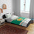 Bulgaria Christmas Bedding Set with Green-White Theme, Coat of Arms, and National Flag Motif - Wonder Print Shop