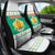 Bulgaria Christmas Car Seat Cover with Green-White Theme, Coat of Arms, and National Flag Motif - Wonder Print Shop
