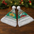 Bulgaria Christmas Santa Hat with Green-White Theme, Coat of Arms, and National Flag Motif - Wonder Print Shop