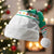 Bulgaria Christmas Santa Hat with Green-White Theme, Coat of Arms, and National Flag Motif - Wonder Print Shop