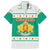 Bulgaria Christmas Family Matching Mermaid Dress and Hawaiian Shirt with Green-White Theme, Coat of Arms, and National Flag Motif - Wonder Print Shop
