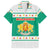 Bulgaria Christmas Family Matching Off Shoulder Maxi Dress and Hawaiian Shirt with Green-White Theme, Coat of Arms, and National Flag Motif - Wonder Print Shop