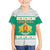 Bulgaria Christmas Family Matching Off Shoulder Short Dress and Hawaiian Shirt with Green-White Theme, Coat of Arms, and National Flag Motif - Wonder Print Shop