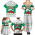 Bulgaria Christmas Family Matching Summer Maxi Dress and Hawaiian Shirt with Green-White Theme, Coat of Arms, and National Flag Motif - Wonder Print Shop