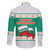 Bulgaria Christmas Family Matching Summer Maxi Dress and Hawaiian Shirt with Green-White Theme, Coat of Arms, and National Flag Motif - Wonder Print Shop
