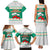 Bulgaria Christmas Family Matching Tank Maxi Dress and Hawaiian Shirt with Green-White Theme, Coat of Arms, and National Flag Motif - Wonder Print Shop