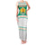 Bulgaria Christmas Family Matching Tank Maxi Dress and Hawaiian Shirt with Green-White Theme, Coat of Arms, and National Flag Motif - Wonder Print Shop