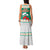 Bulgaria Christmas Family Matching Tank Maxi Dress and Hawaiian Shirt with Green-White Theme, Coat of Arms, and National Flag Motif - Wonder Print Shop